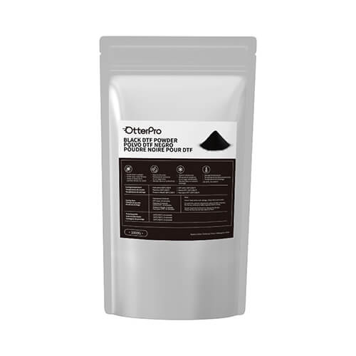 DTF OtterPro černý prášek elastický 1000 g