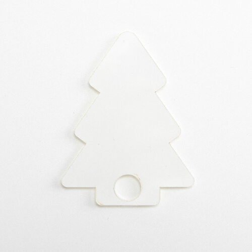 Akrylová jmenovka na 1200 ml hrnek pro sublimaci - vánoční stromeček