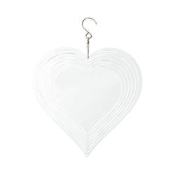 Větrný spinner 20 cm pro sublimaci - srdce