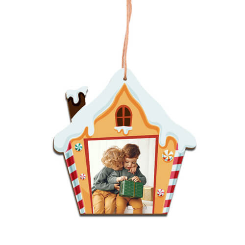 Přívěsek z MDF pro sublimaci - dům