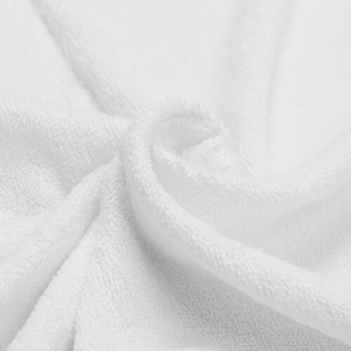 Dětská osuška s kapucí pro sublimaci - bílá