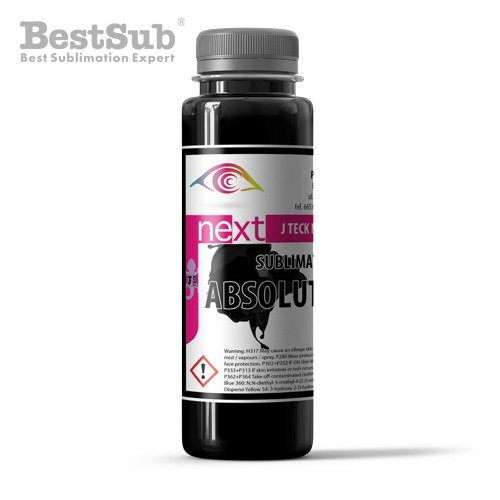 100 ml J-Teck J-Next ABSOLUT BLACK Sublimační temotransfer