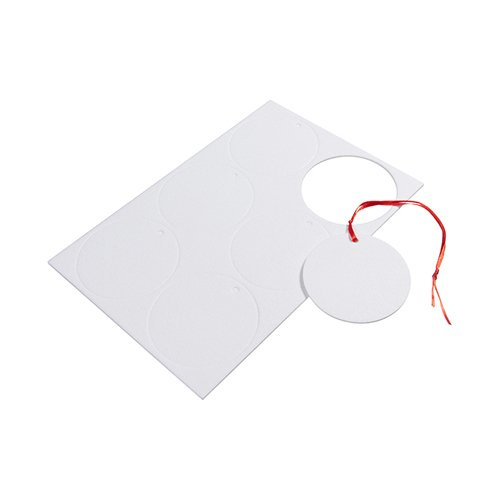 Vonná visačka do auto pro sublimaci - kruhová