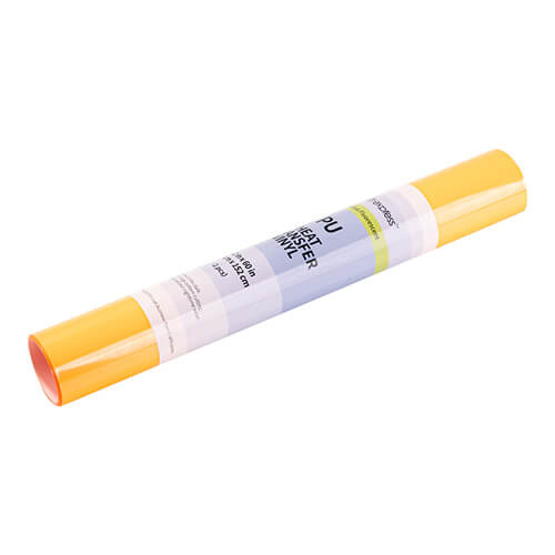 Luminiscenční flexi fólie - oranžová svítící žlutá