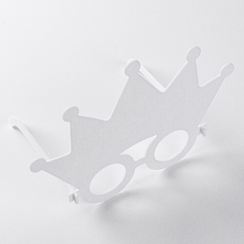 Sublimační plstěné brýle - korunka