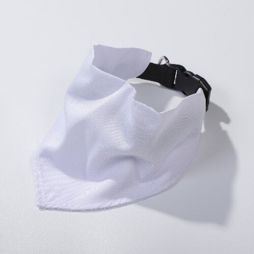 Černý obojek pro domácí mazlíčky pro sublimaci