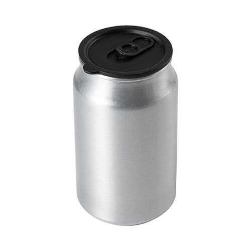 Bidon - nápojová plechovka 500 ml pro sublimaci - stříbrná