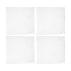 Sada 4 ručníků 30 x 30 cm pro sublimaci