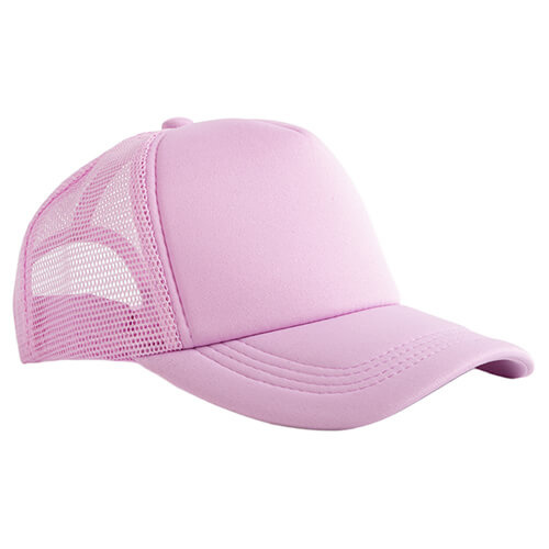 Plnobarevná kšiltovka pro dospělé pro sublimaci a termotransfer - růžová
