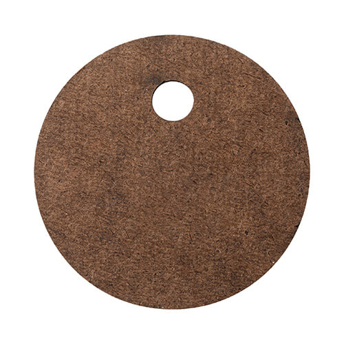 Vláknitá jmenovka pro hrnek 780 / 900 / 1050 / 1260 ml pro sublimaci - kolečko