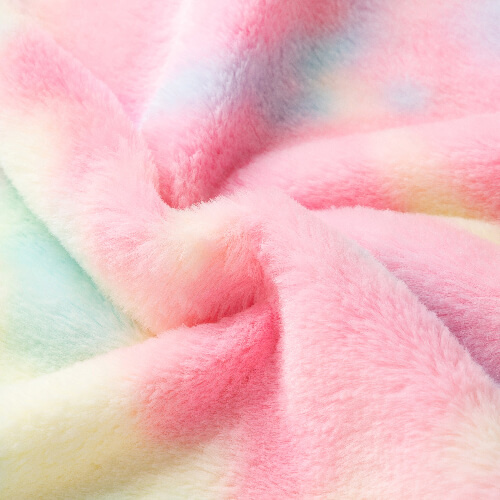 Barevný povlak na polštář 40 x 40 cm z fleecu a mikrovlákna pro sublimaci