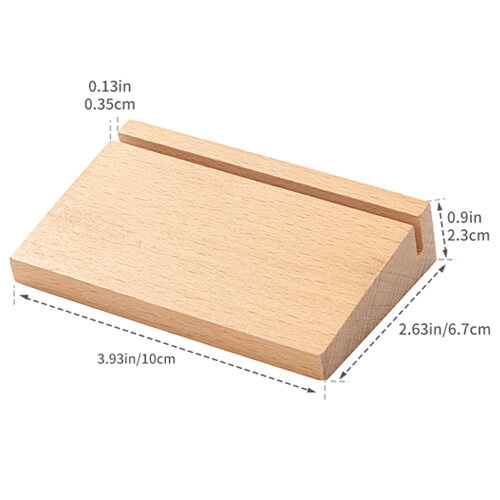 Dřevěný podstavec 6,7 x 10 x 2,3 cm