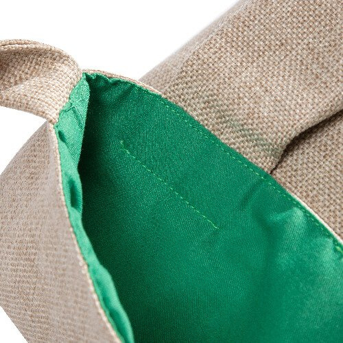 Lněná taška 29 x 34 cm pro sublimaci - zelené uši