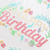 Zirkoniová fólie pro termotransfer - Happy Birthday