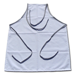 Kuchyňská zástěra PREMIUM Černé pruhy Sublimační termotransferový tisk