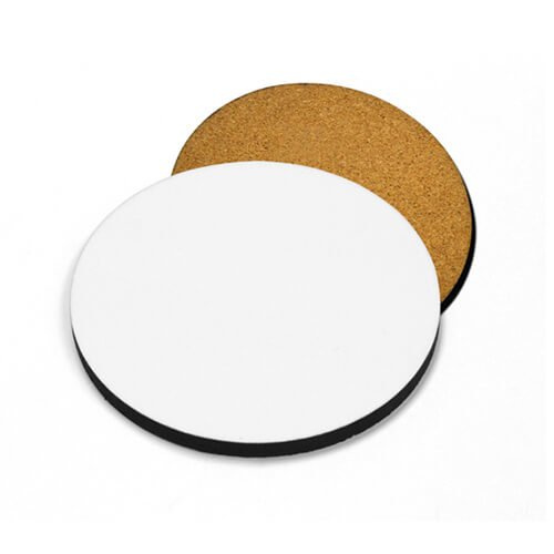 Kulatá podložka pod hrnek Ø 10cm pro sublimaci