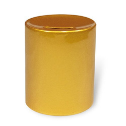 Zlatá keramická pokladnička pro sublimaci