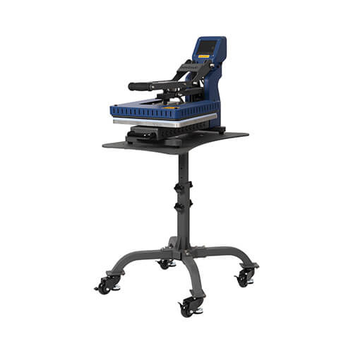 Univerzální stojan pro tepelný lis na kolečkách