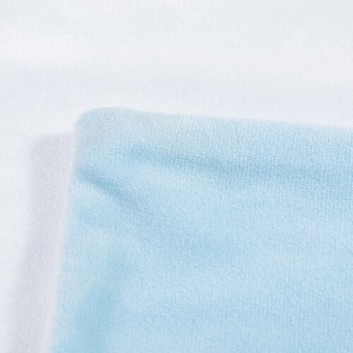 BestSub plyšový povlak na polštář 40 x 40 cm pro sublimaci - modrý