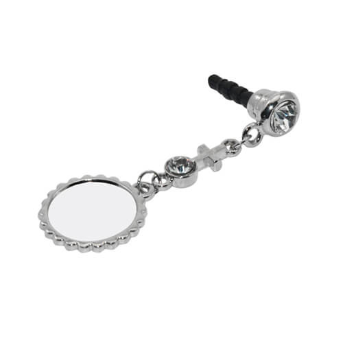 Krytka zásuvky pro sluchátka - kolo - sublimační termotransfer