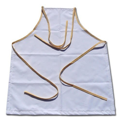 Kuchyňská zástěra PREMIUM Žluté pruhy Sublimační termotransferový tisk