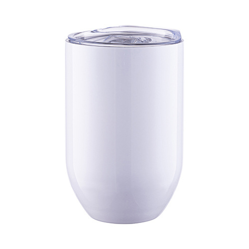 Hrnek na víno 360 ml pro sublimaci - bílý