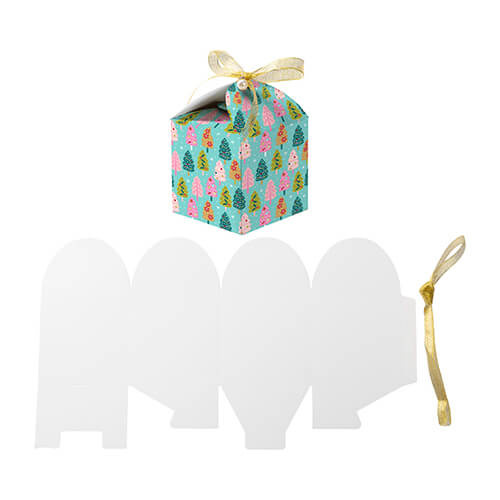 Dekorativní obal pro sublimaci - 9 x 9 x 12 cm