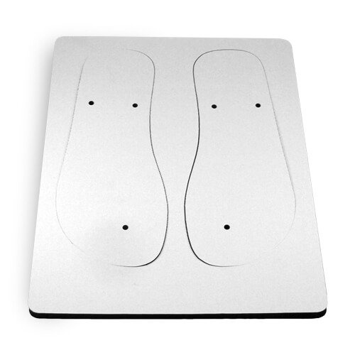 Foto žabky černé Sublimace termotransferem