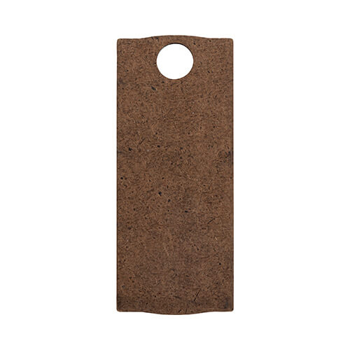 Vláknitá jmenovka se třpytkami pro hrnek 1200 ml k sublimaci - 3,2 x 8 cm