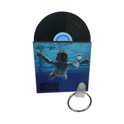 Přívěsek na klíče - vinylová deska - sublimační termotransfer