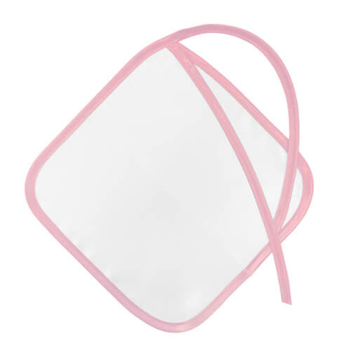 Křestní roucho s růžovým lemováním pro sublimaci