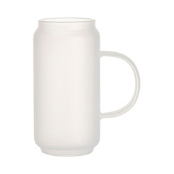 400 ml matná sklenice s okrajem a uchem pro sublimaci