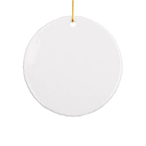 Keramický přívěsek pro sublimaci - Malé ozubené kolo