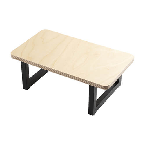 Dětská překližková stolička s kovovými nohami pro sublimaci