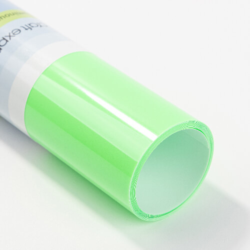 Zelená luminiscenční flex fólie
