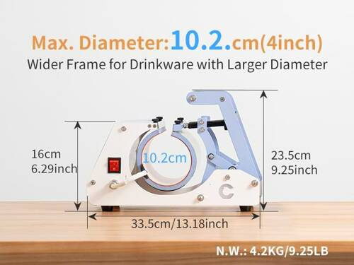 Lis na hrnky Craft Hobby Plus (na velké termo-nádoby)