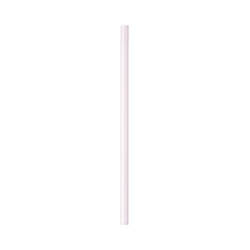 Rovné skleněné brčko 20 cm - růžové