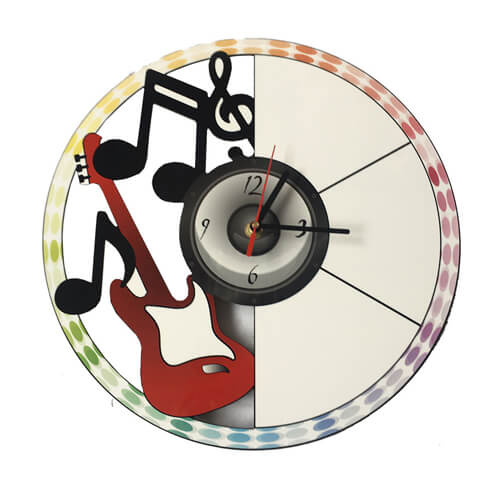 Nástěnné hodiny z MDF - Poznámky - Sublimační termotransfer