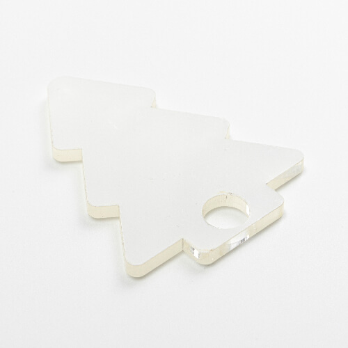 Akrylová jmenovka na 1200 ml hrnek pro sublimaci - vánoční stromeček