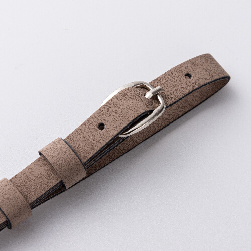 Kožená visačka na zavazadla / pouzdro AirTag pro sublimaci - šedá