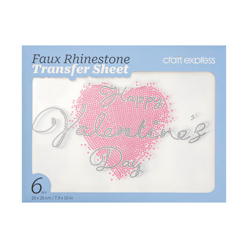 Sada zirkonových listů pro termotransfer - Srdce