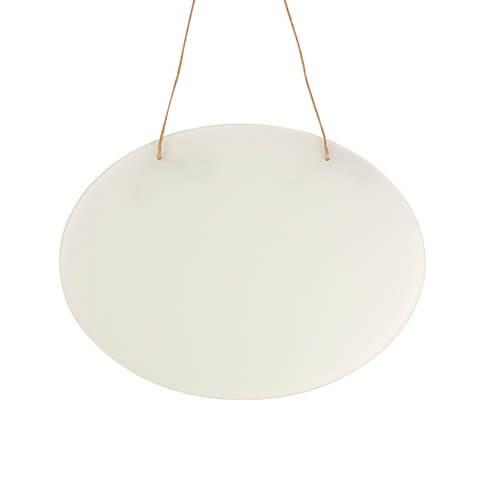 Cedule na dveře z akrylu pro sublimaci - oválný