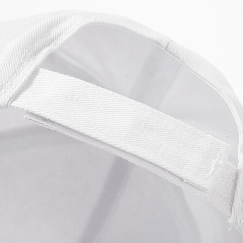 Bavlněná baseballová čepice pro DTF a termotransfer - bílá