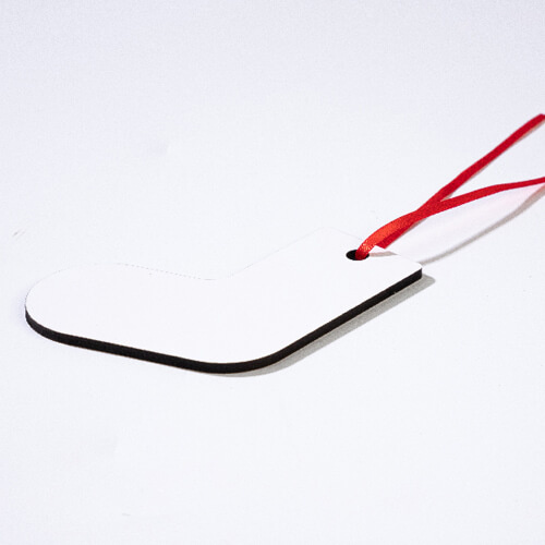 Oboustranný přívěsek z MDF pro sublimaci - ponožka