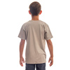 Solární tričko pro mládež s krátkým rukávem pro sublimaci - Athletic Grey