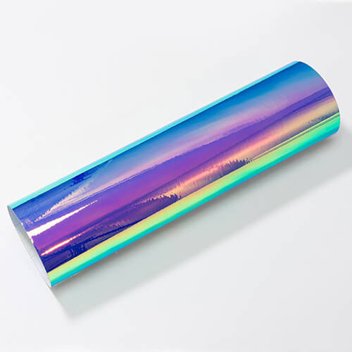 Samolepicí fólie - modrá duha