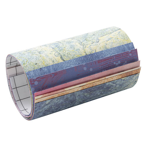 Sada přenosových archů A 30,5 x 11,4 cm - 6 ks.