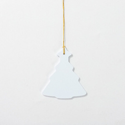 Plastová visačka pro sublimaci - vánoční stromek