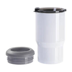 Hrnek z nerezové oceli o objemu 320 ml pro sublimaci - bílý