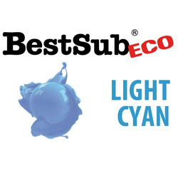 100 ml ECO světle azurový sublimační inkoust pro termotransferový tisk